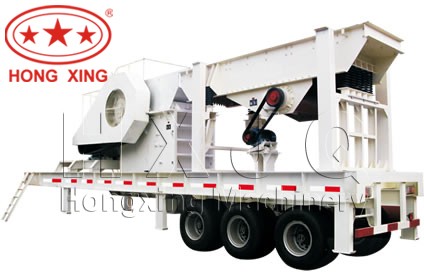 mobile crushing station