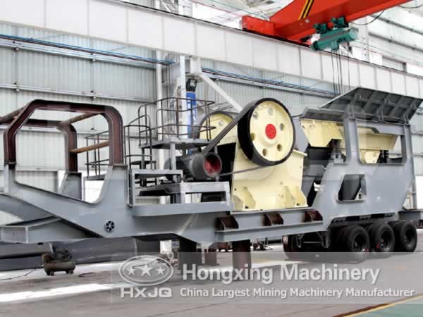 Rubber Tyred Mobile Crusher